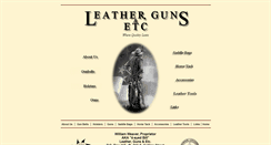 Desktop Screenshot of leathergunsetc.com